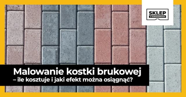 Malowanie kostki brukowej czy warto? Odkryj korzyści i pułapki Malowanie kostki brukowej czy warto? Odkryj korzyści i pułapki